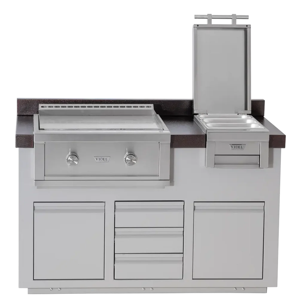 The Outdoor Plus Alta 60I B - BBQ Island