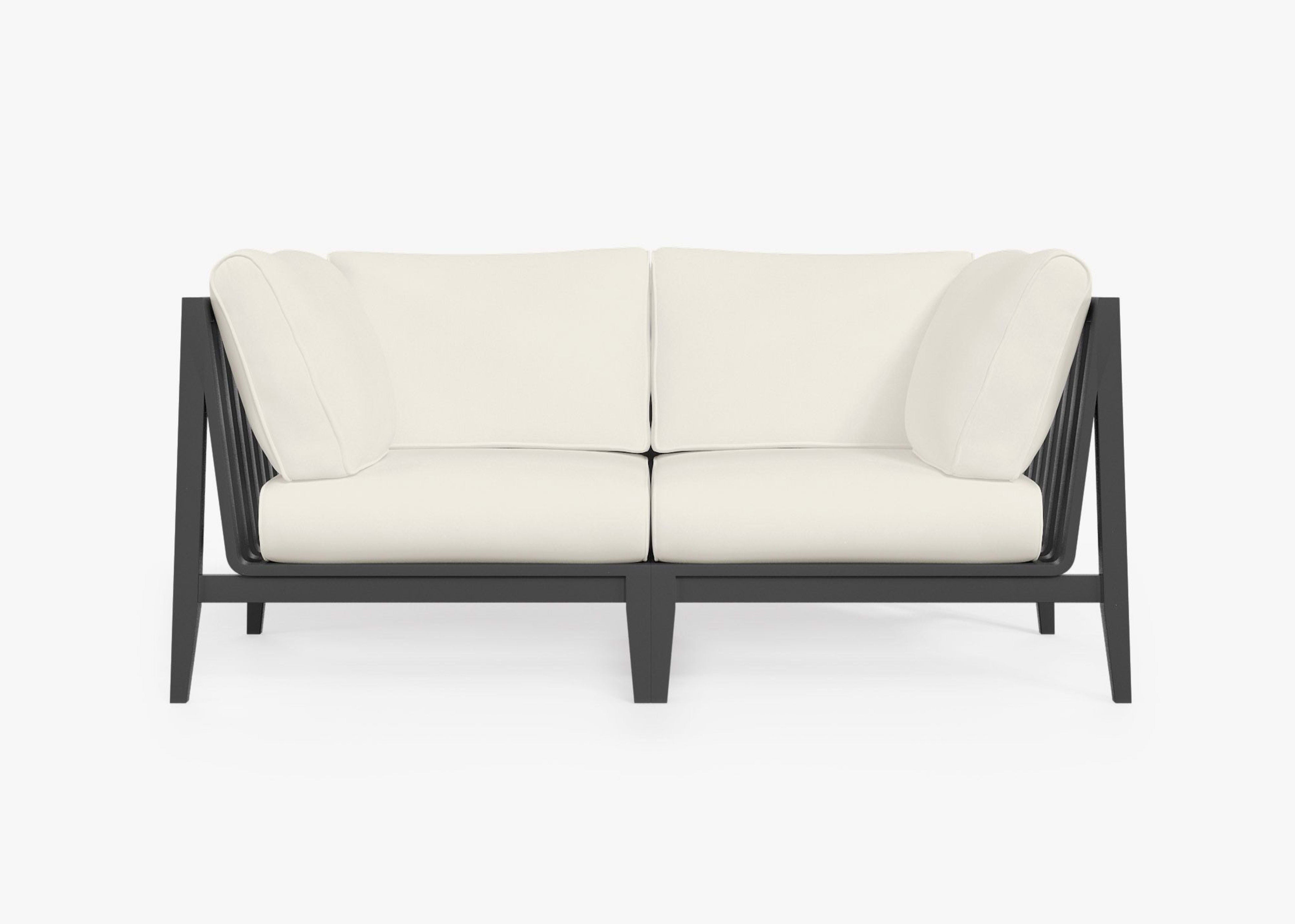 Aluminum Outdoor Loveseat By Outer