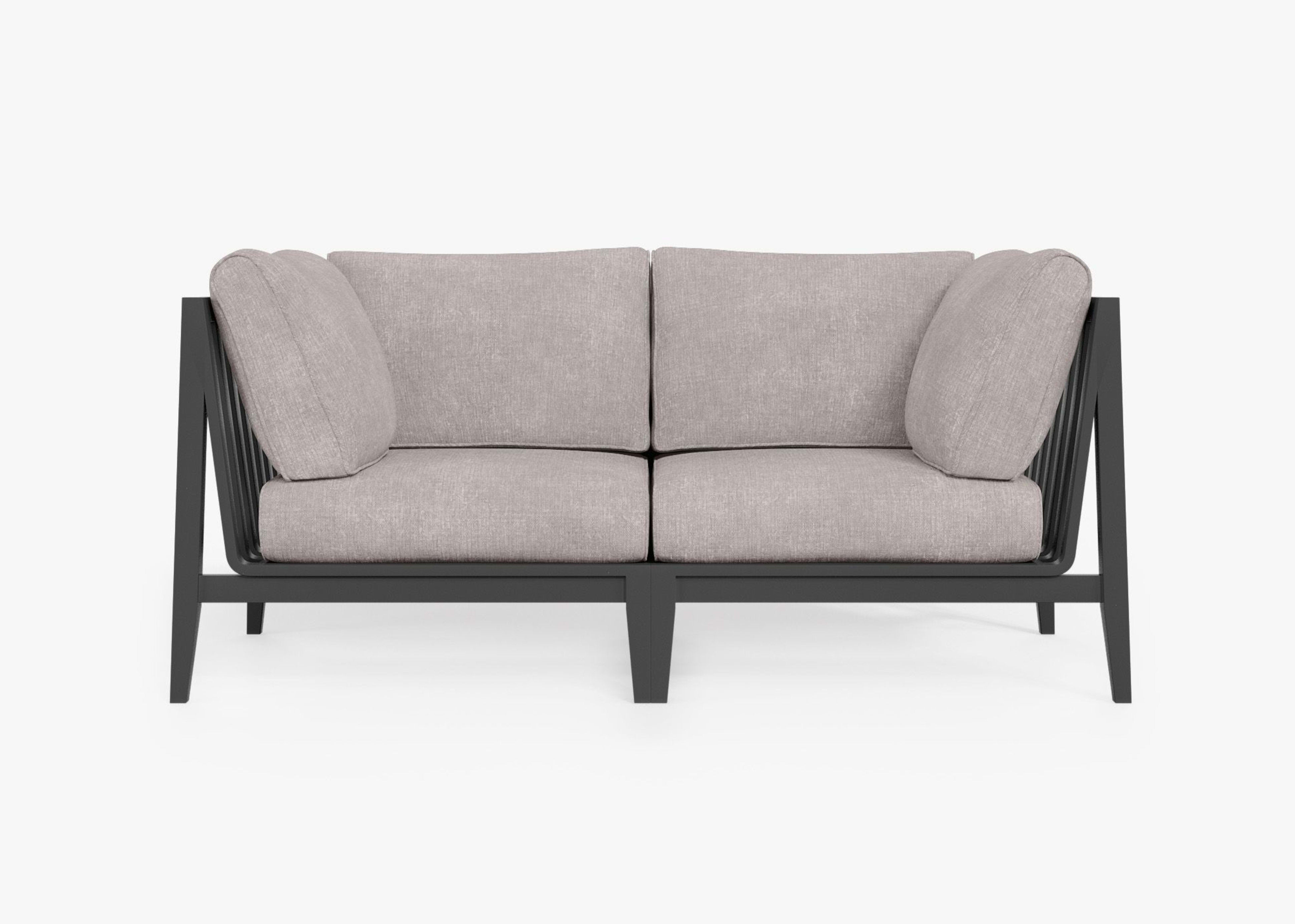 Aluminum Outdoor Loveseat By Outer