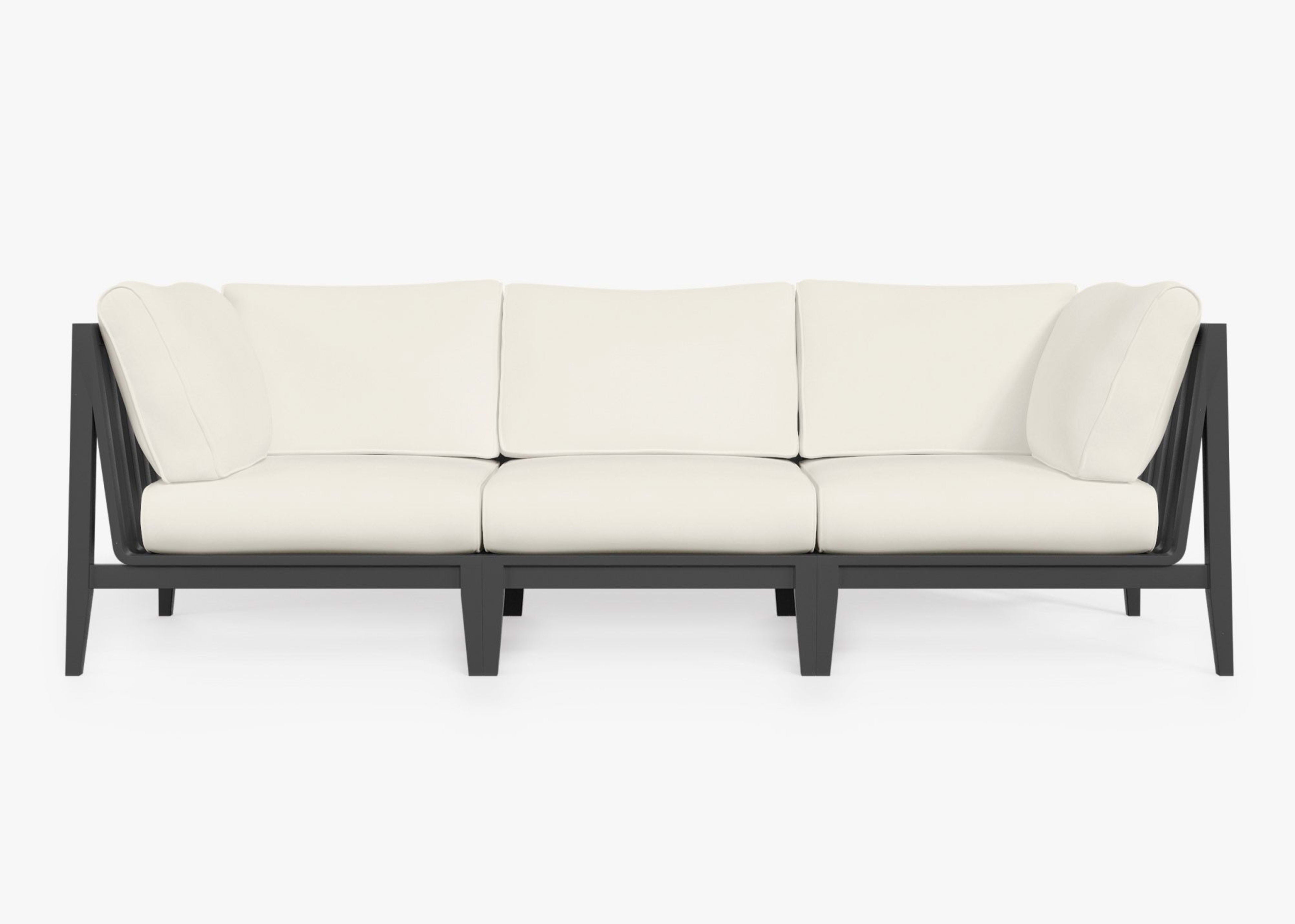 Aluminum Outdoor Sofa - 3 Seat By Outer