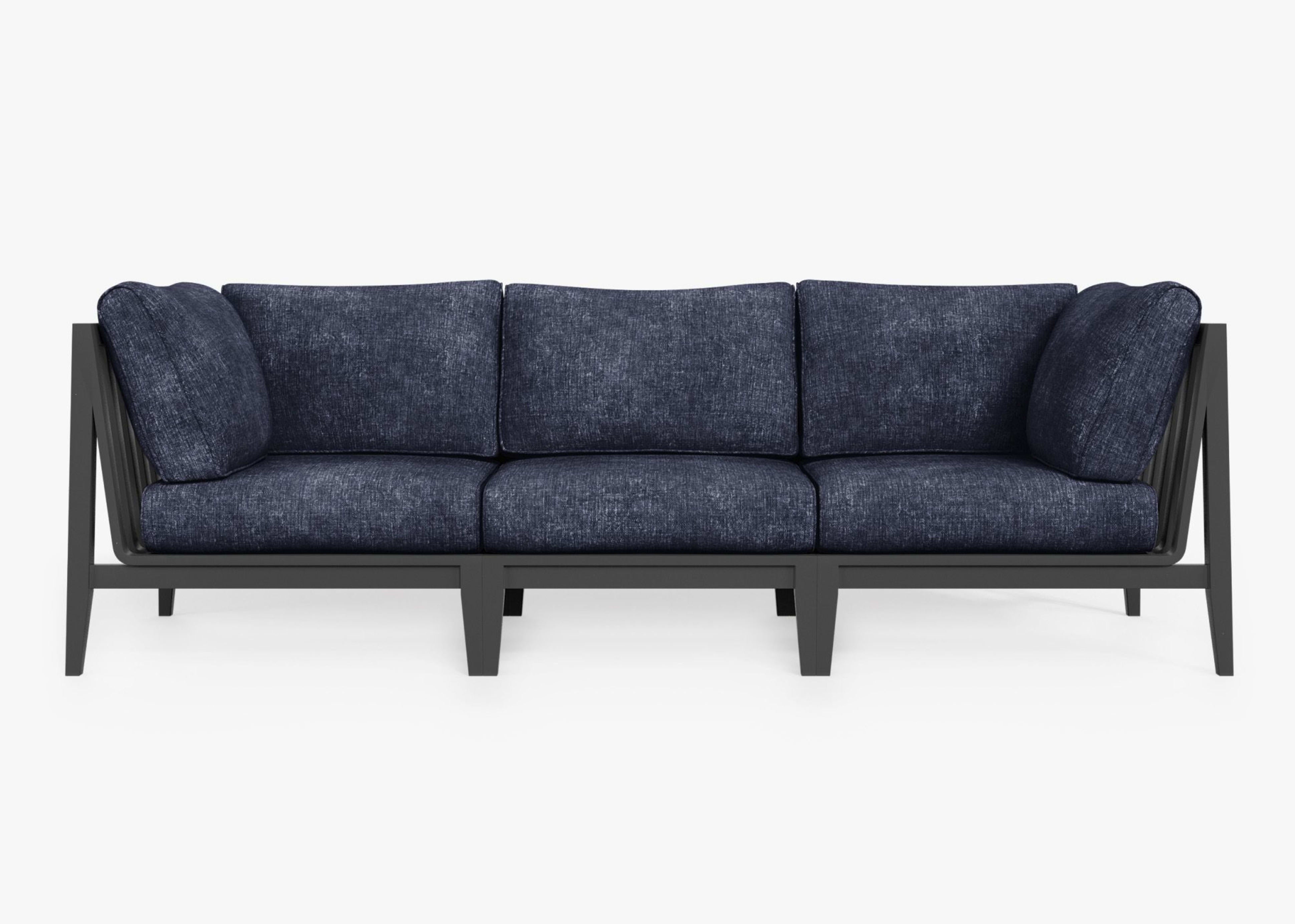 Aluminum Outdoor Sofa - 3 Seat By Outer