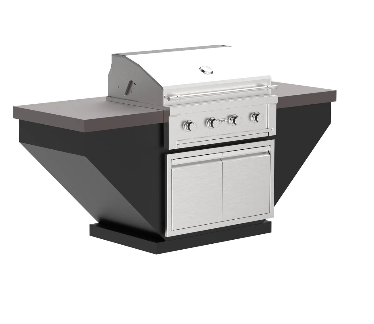 The Outdoor Plus Luxe Legacy 84" Complete BBQ Island