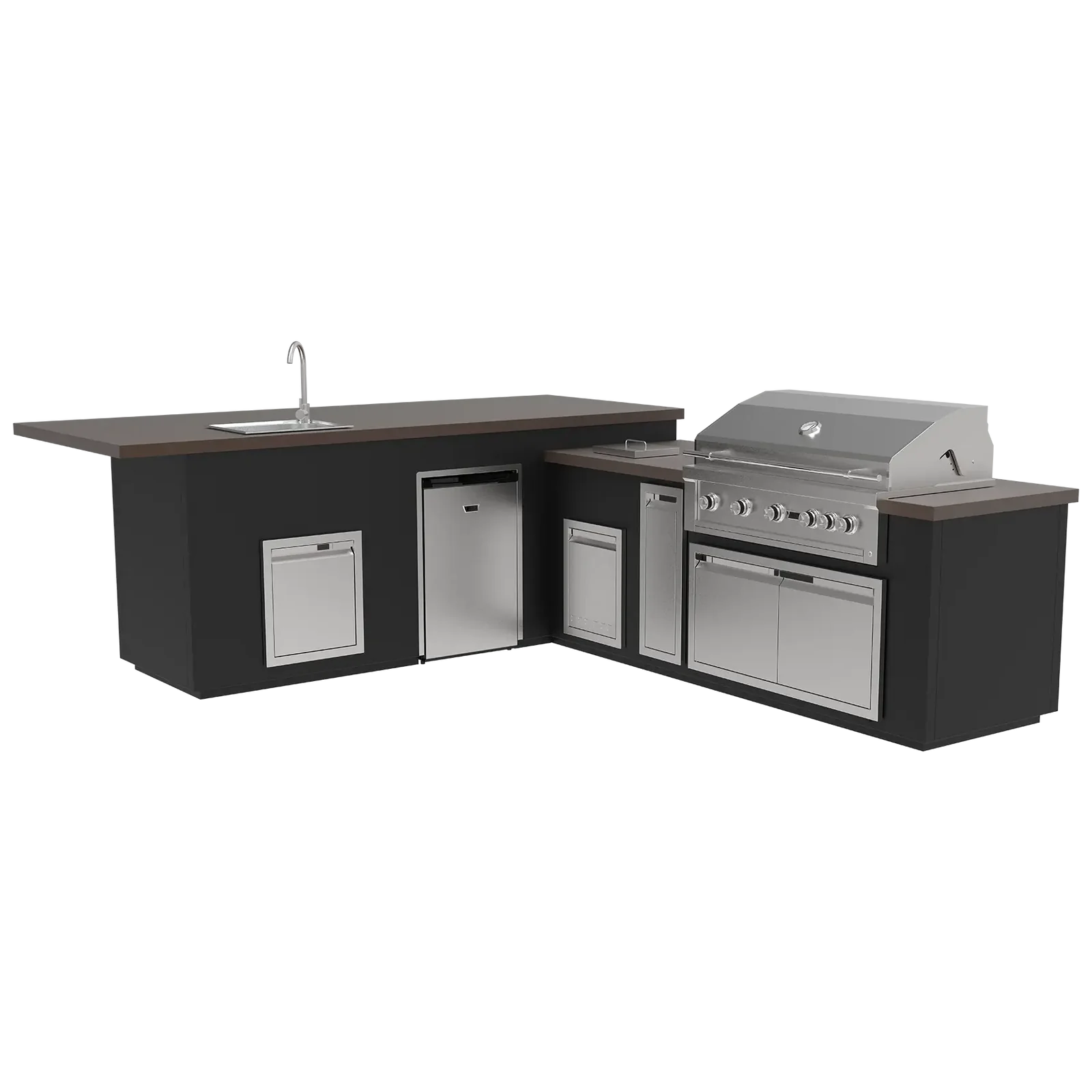 The Outdoor Plus Maestro 134L - BBQ Island