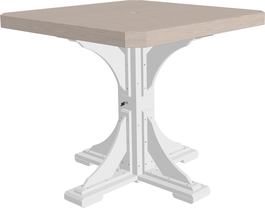 LuxCraft 41" Square Table - Counter Height