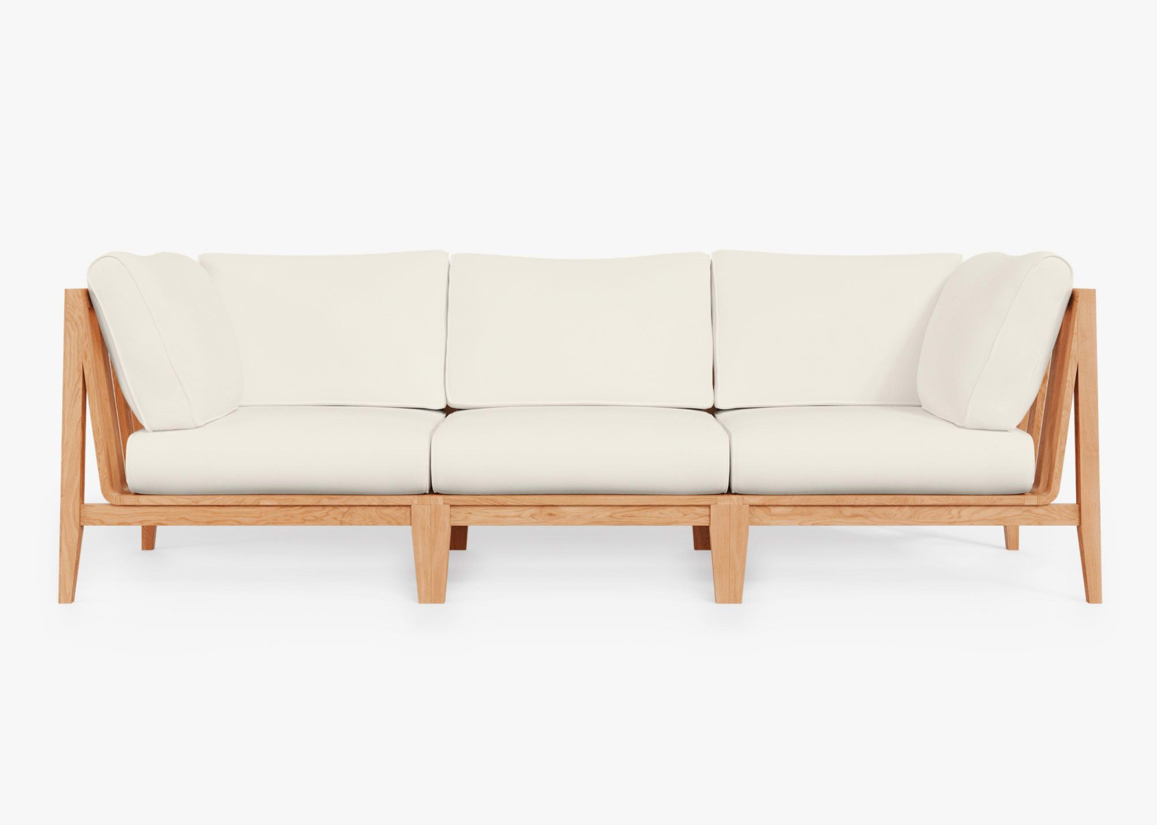 Teak Outdoor Sofa - 3 Seat by Outer