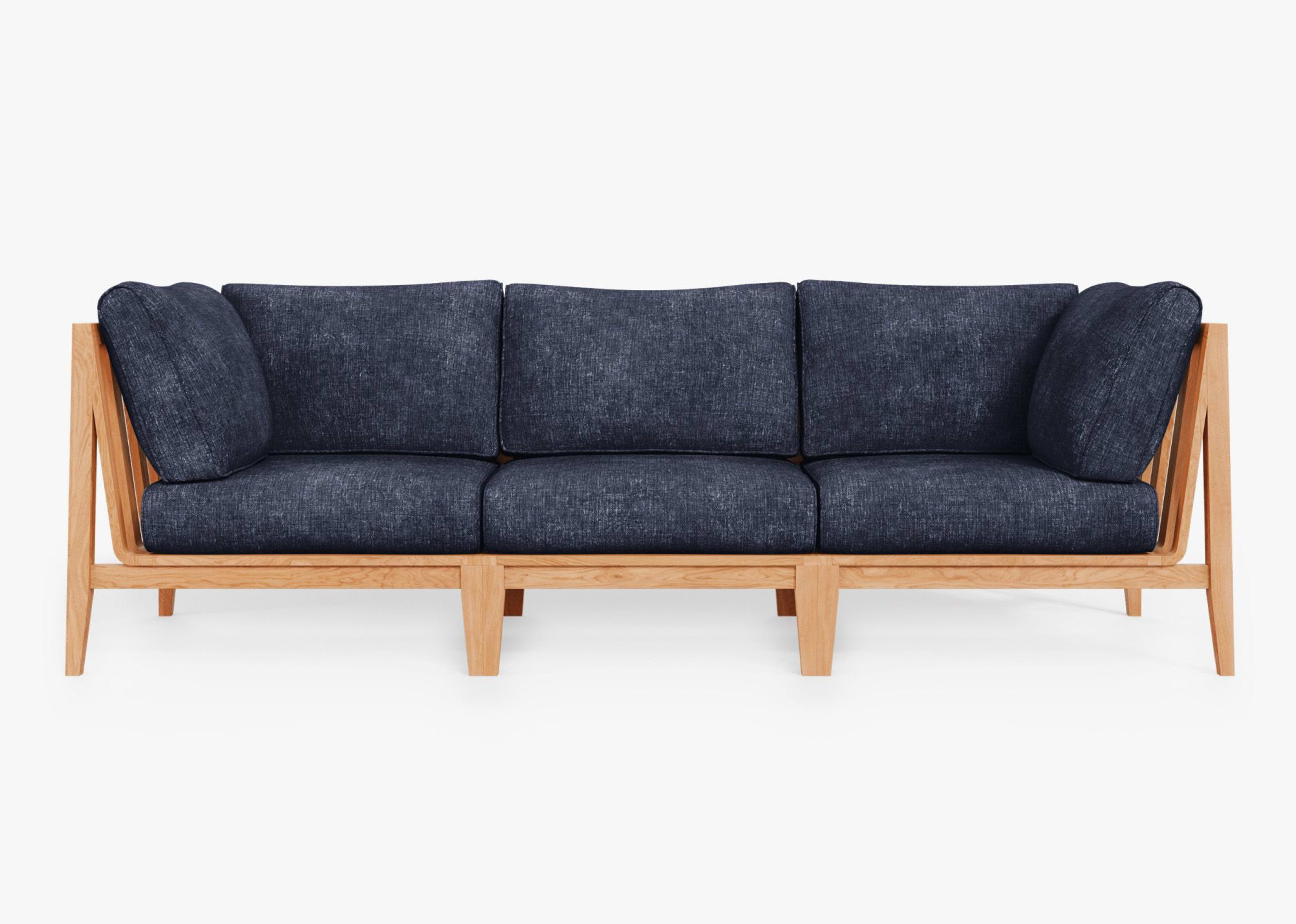 Teak Outdoor Sofa - 3 Seat by Outer