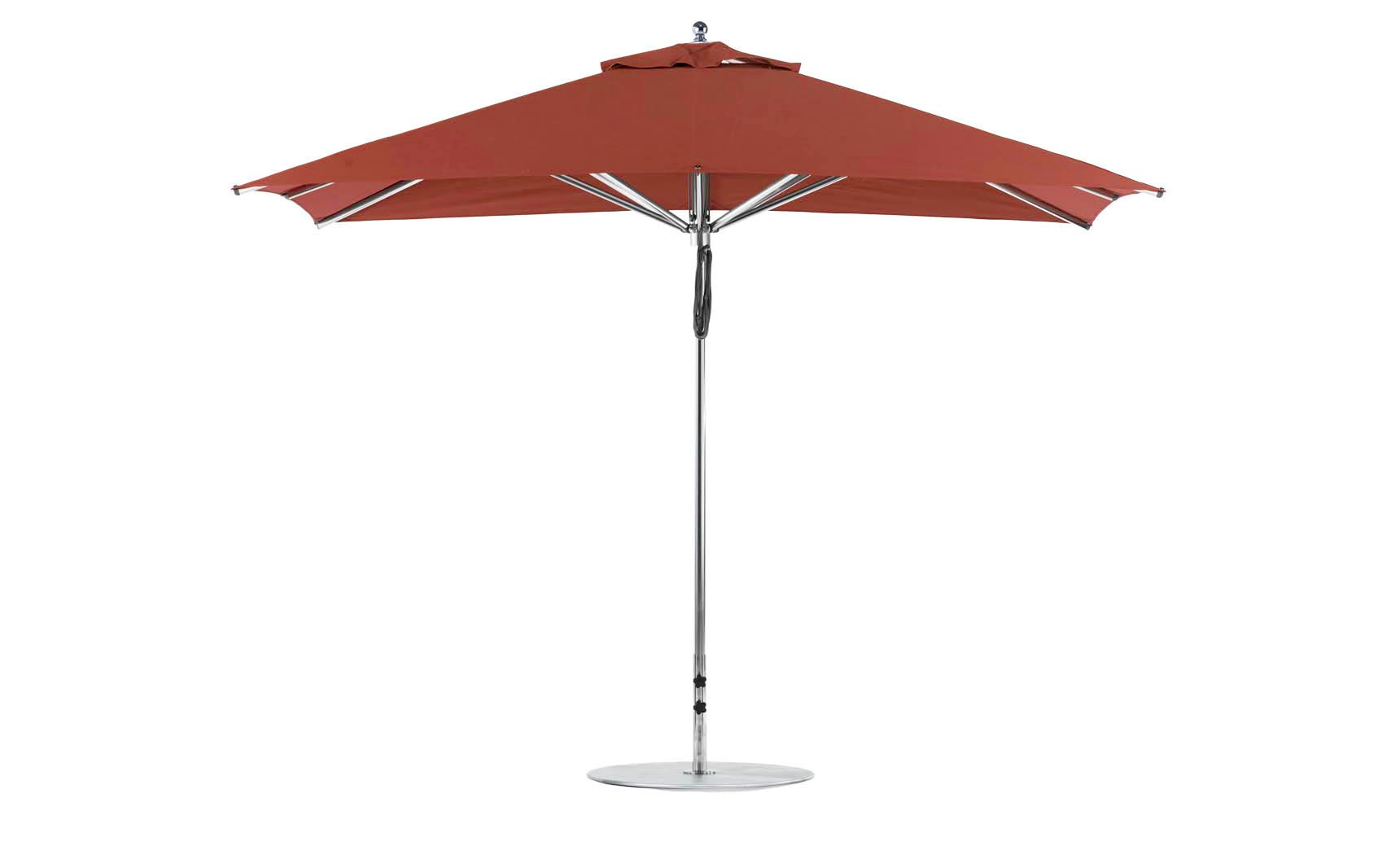 Ledge Lounger 8.5' Rectangle Pulley Premier Umbrella