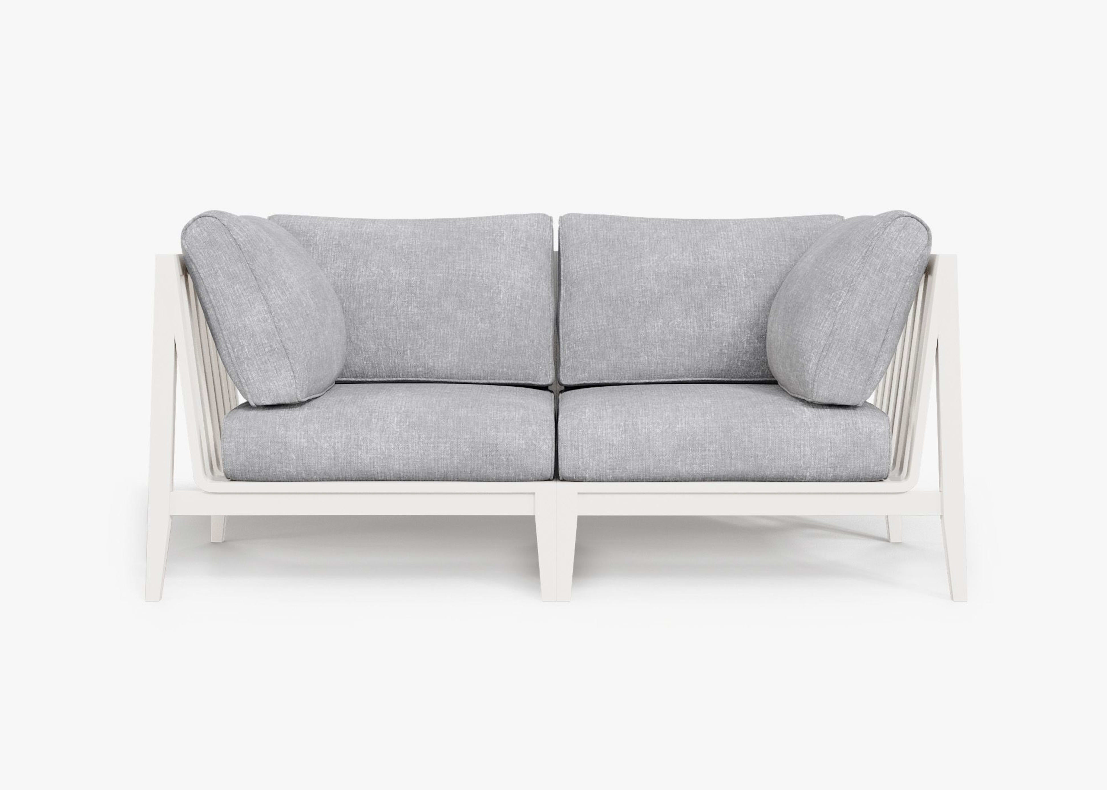 Aluminum Outdoor Loveseat By Outer