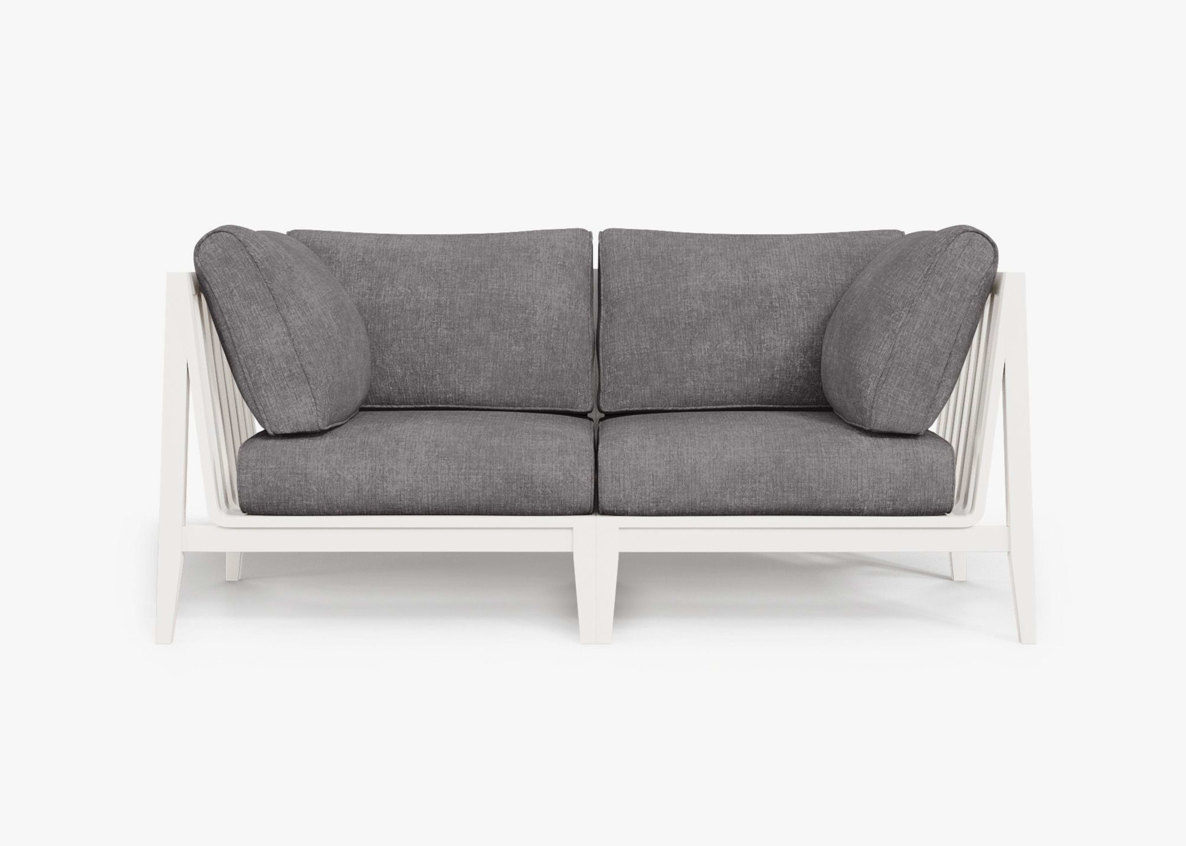 Aluminum Outdoor Loveseat By Outer