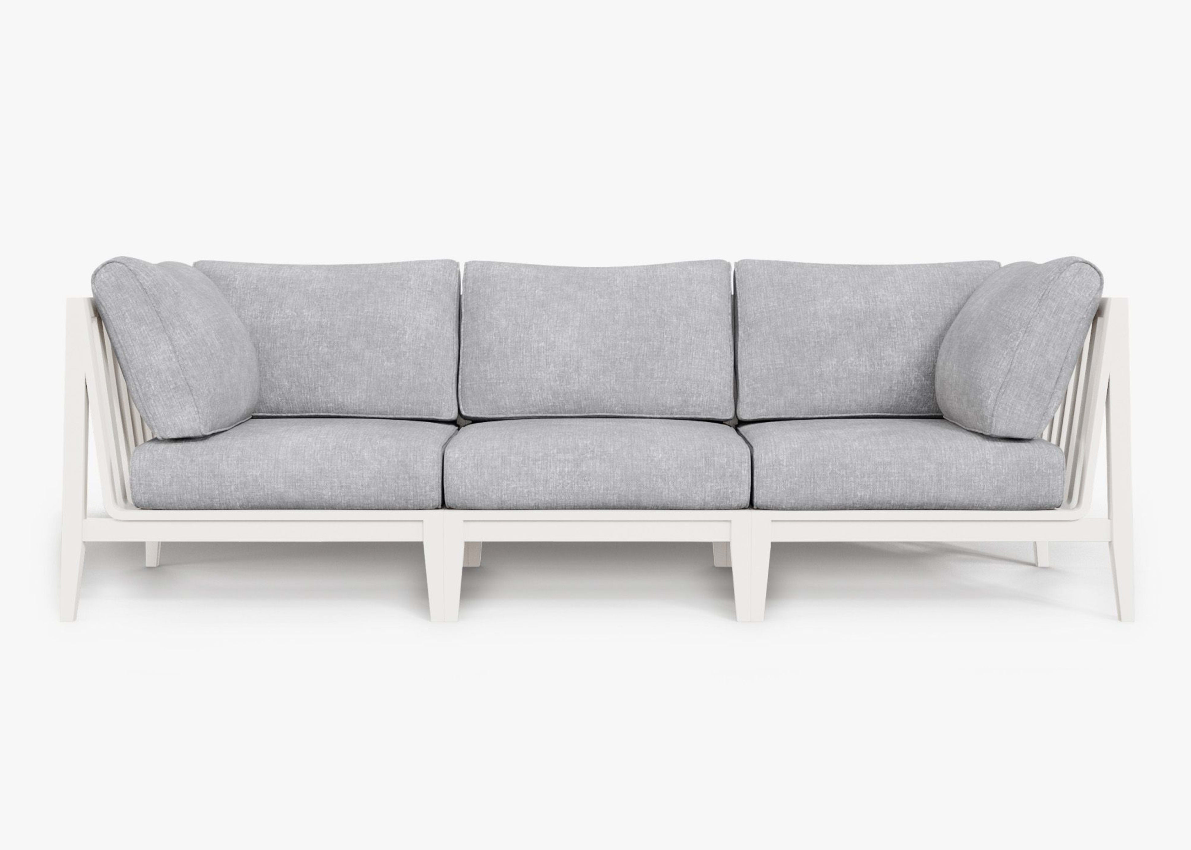 Aluminum Outdoor Sofa - 3 Seat By Outer