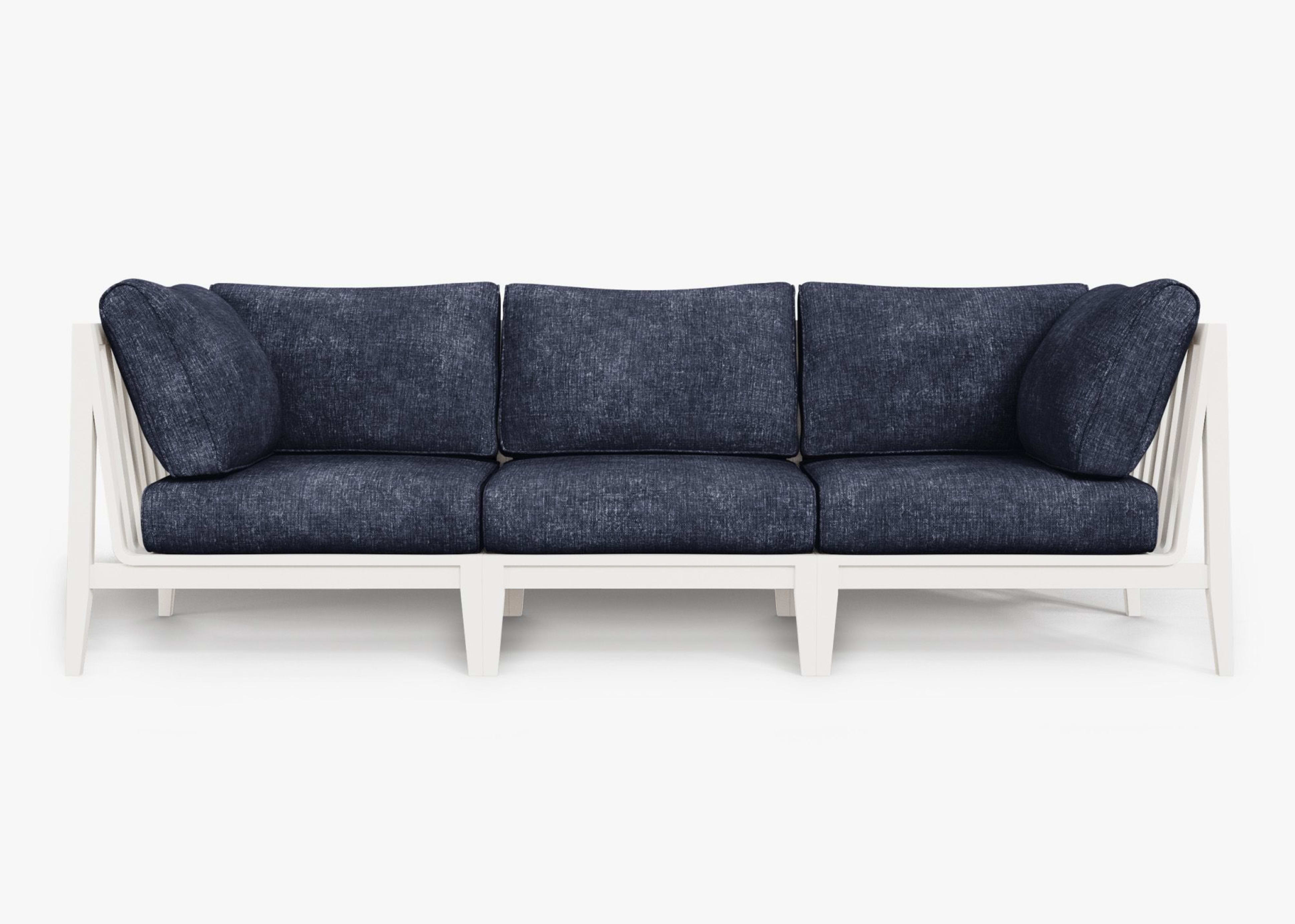 Aluminum Outdoor Sofa - 3 Seat By Outer