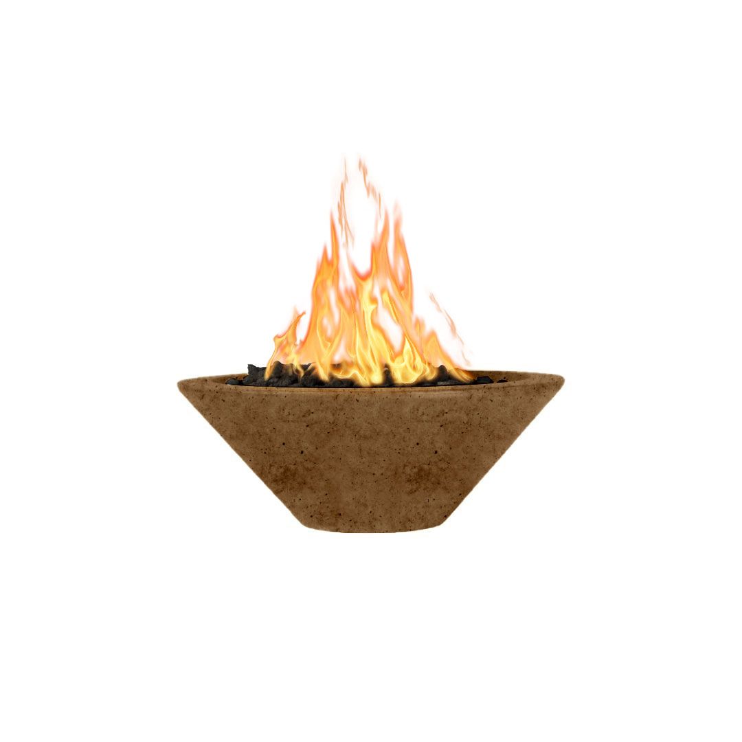 The Outdoor Plus Cazo 31 Inch Fire Bowl – GFRC Concrete