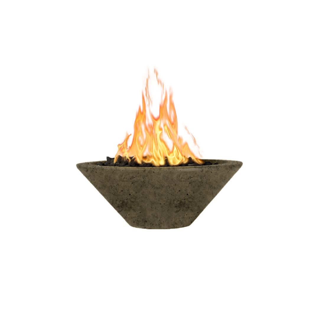The Outdoor Plus Cazo 31 Inch Fire Bowl – GFRC Concrete