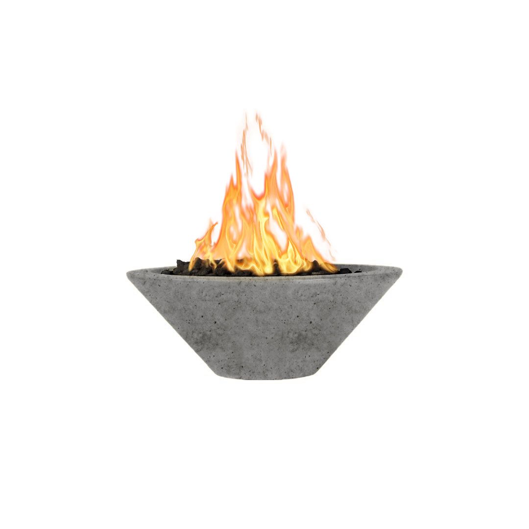 The Outdoor Plus Cazo 31 Inch Fire Bowl – GFRC Concrete