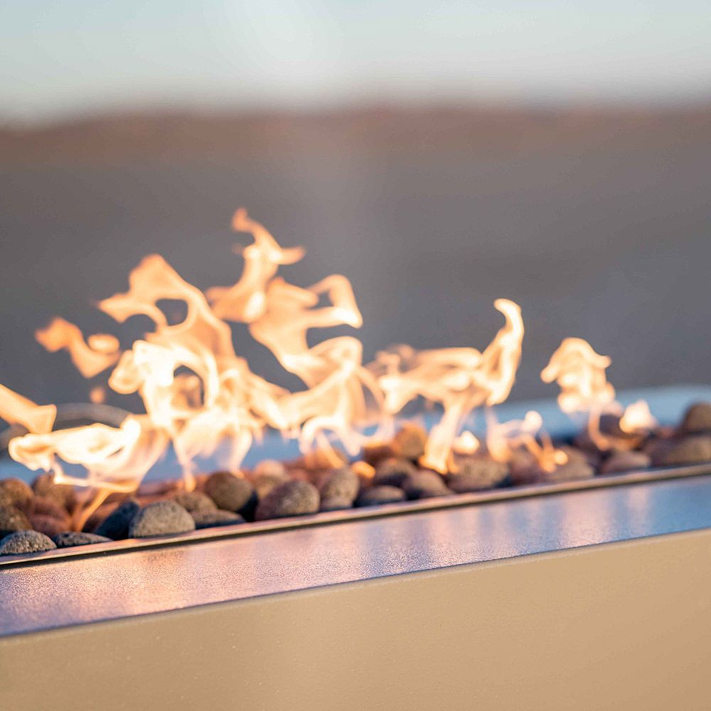 The Outdoor Plus Coronado 72 Inch Fire Pit – Metal Powder Coat