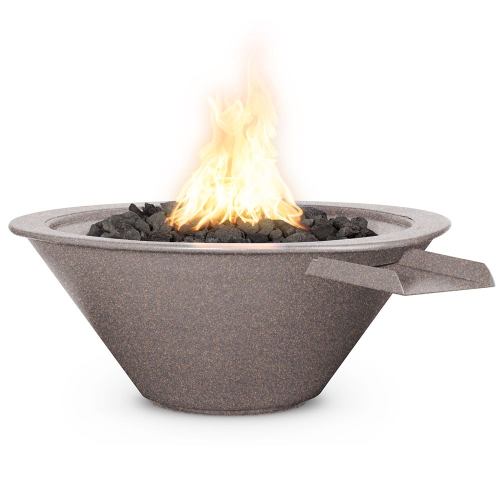 The Outdoor Plus Cazo 24 Inch Fire & Water Bowl - Metal Powder Coat