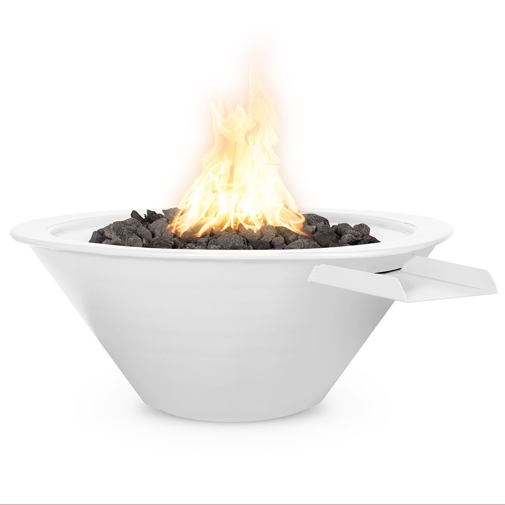 The Outdoor Plus Cazo 24 Inch Fire & Water Bowl - Metal Powder Coat