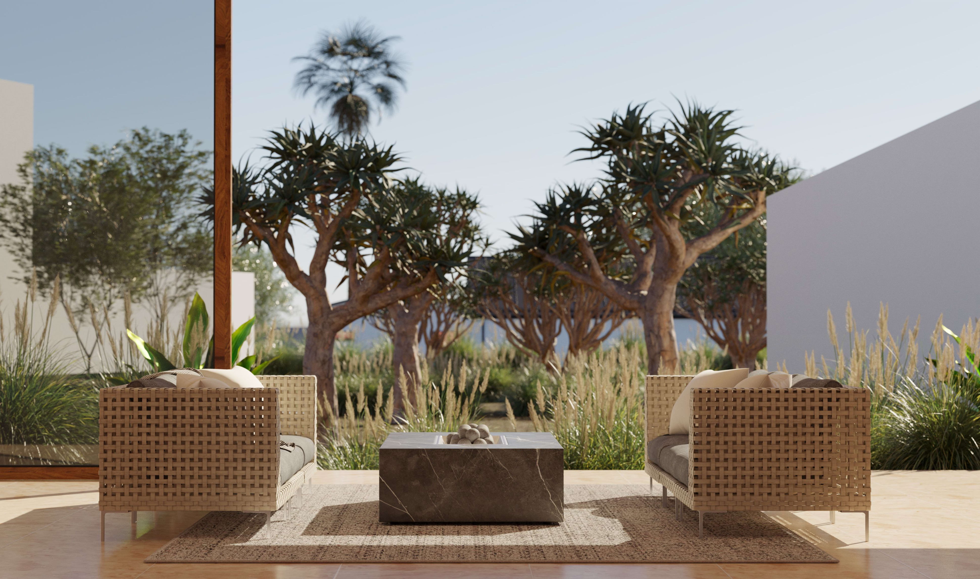 Wicker Outdoor Sofa - 3 Seat By Outer