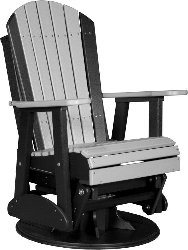LuxCraft 2' Adirondack Swivel Glider
