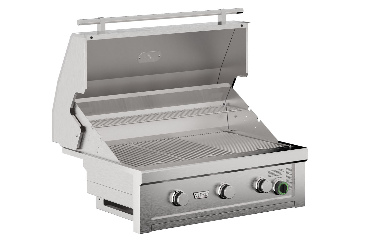 Videl 36" Commercial Series Burner Grill w/ Built-In 1 Hour Timer