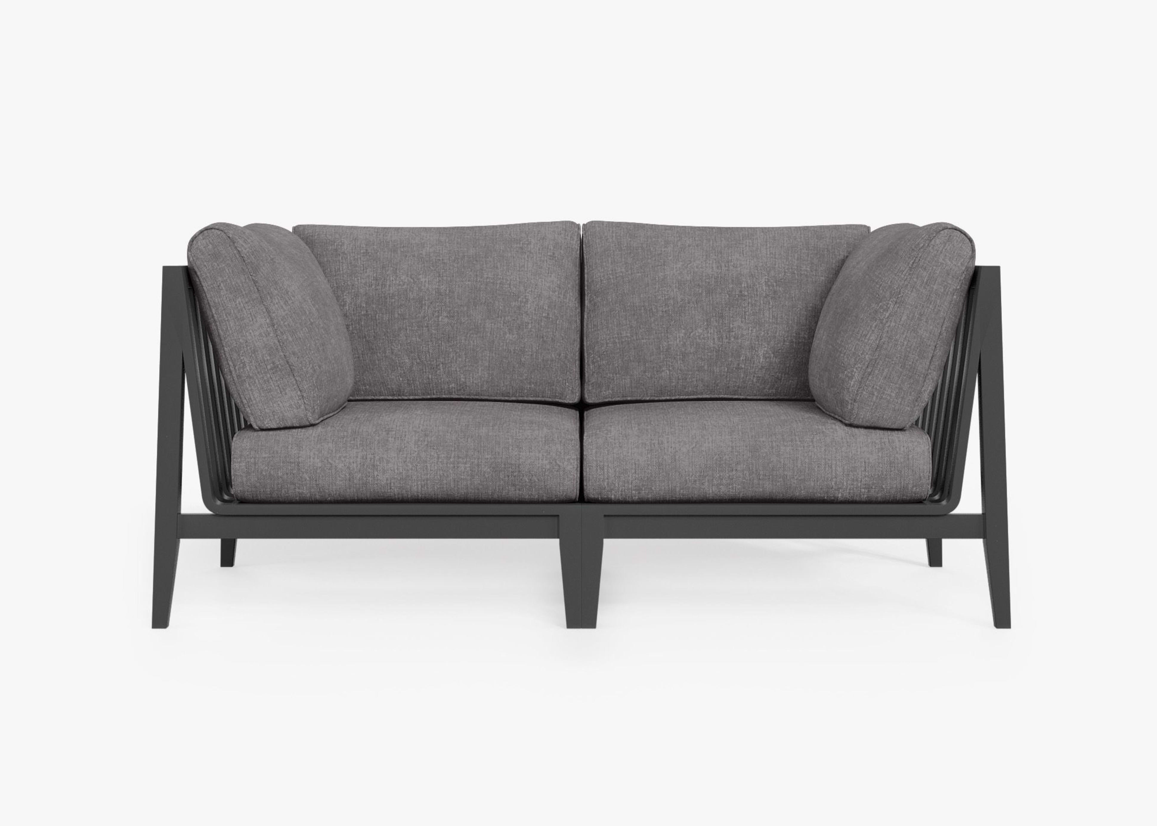 Aluminum Outdoor Loveseat By Outer