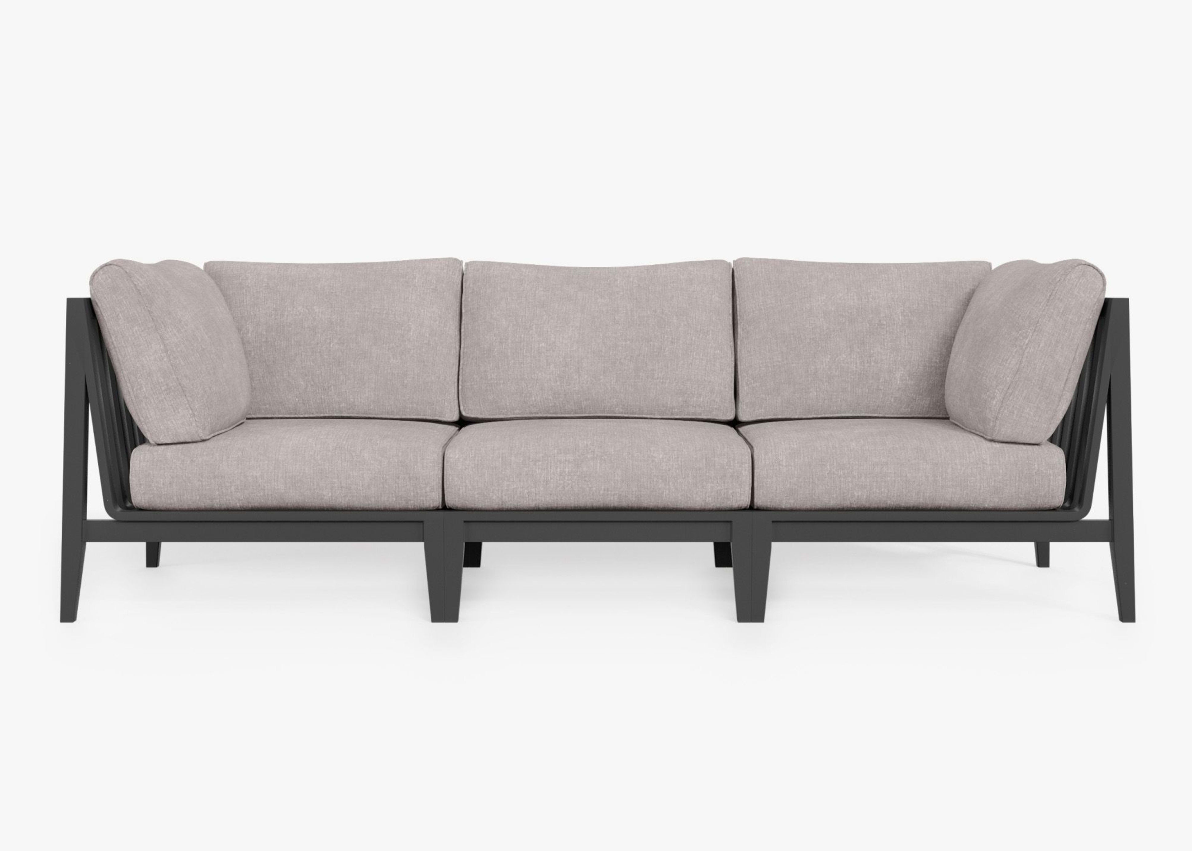 Aluminum Outdoor Sofa - 3 Seat By Outer