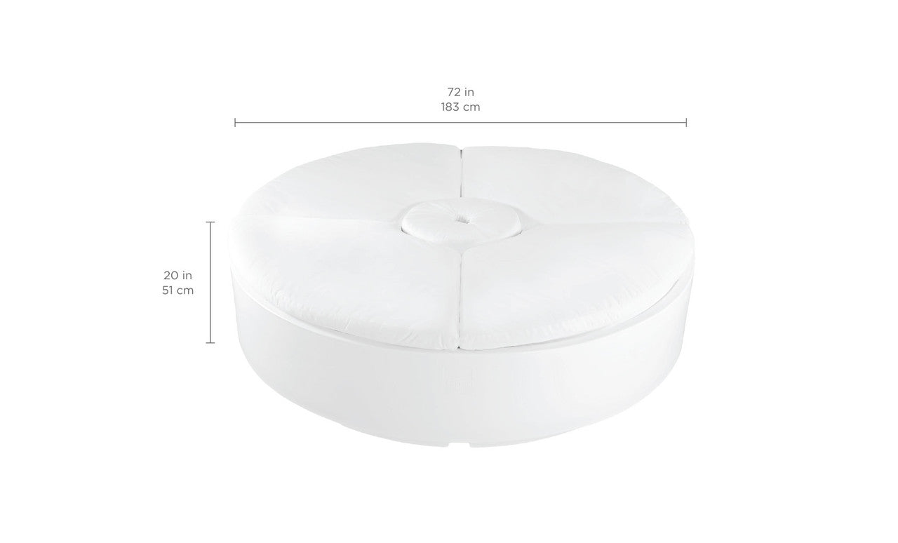 Ledge Lounger Signature Round Sunbed