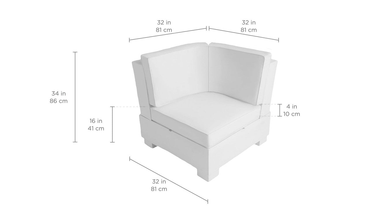 Ledge Lounger Signature Sectional Corner