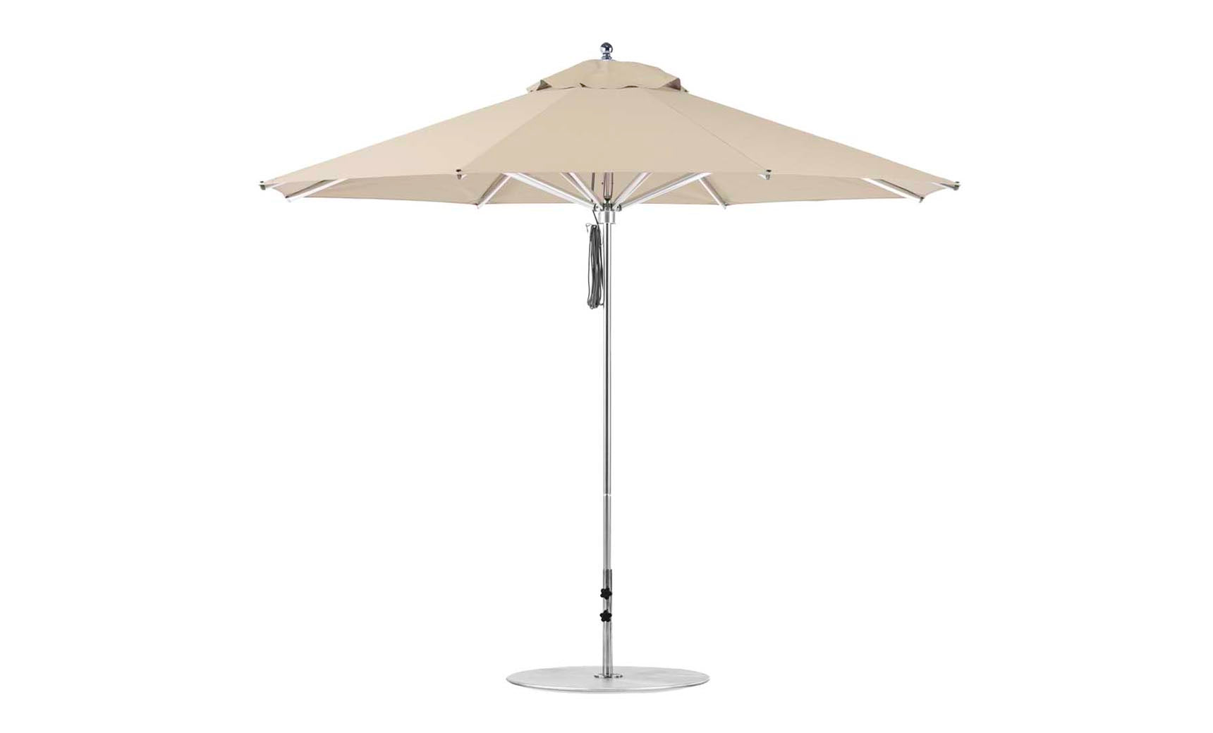 Ledge Lounger Octagon Pulley Premier Umbrella