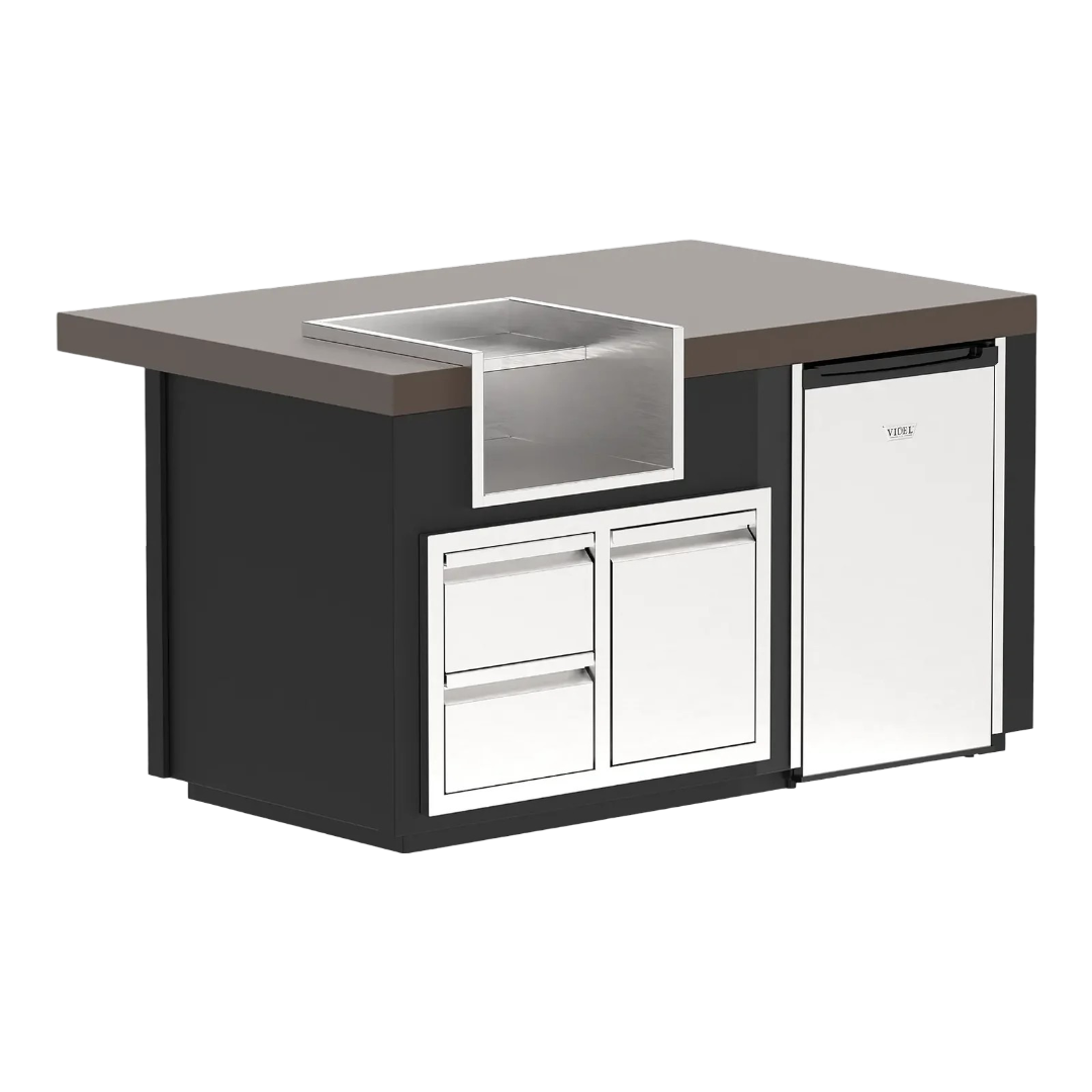 The Outdoor Plus Luxe 64I Margarita Center - BBQ Island