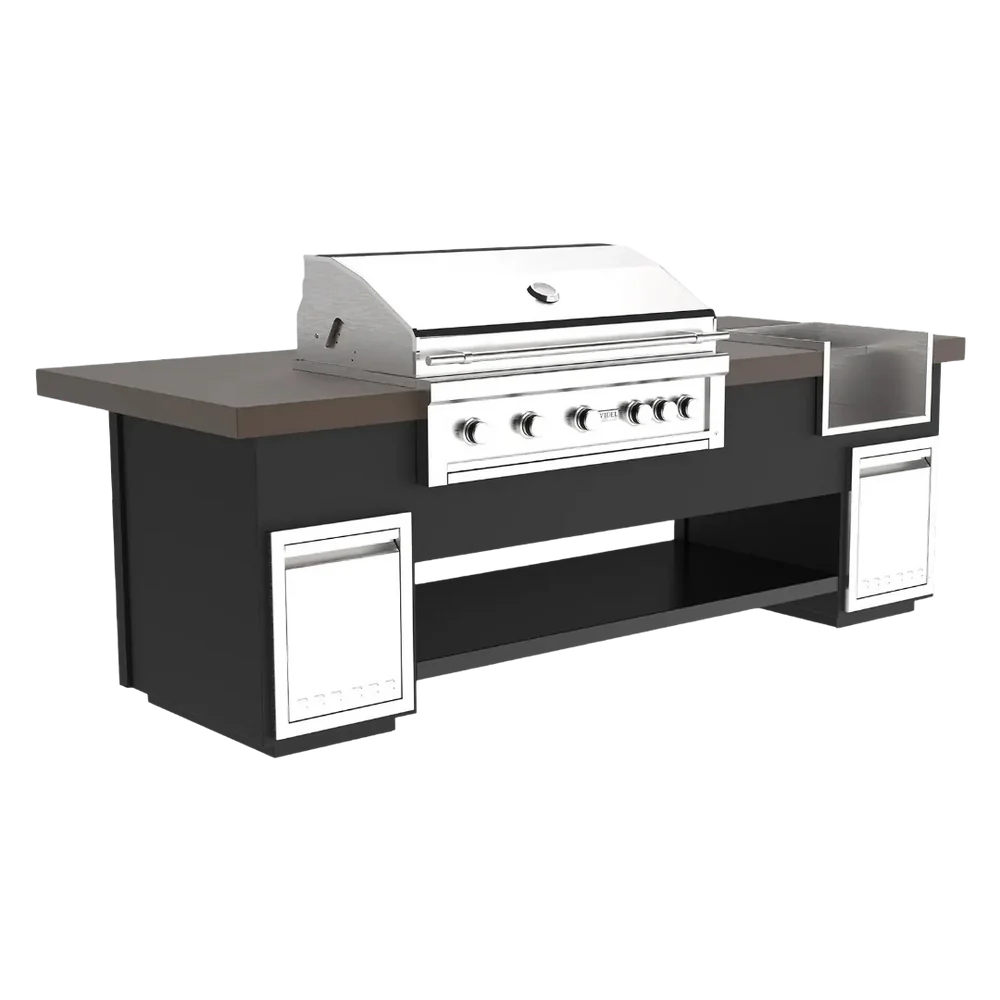 The Outdoor Plus Maestro 108" Complete BBQ Island