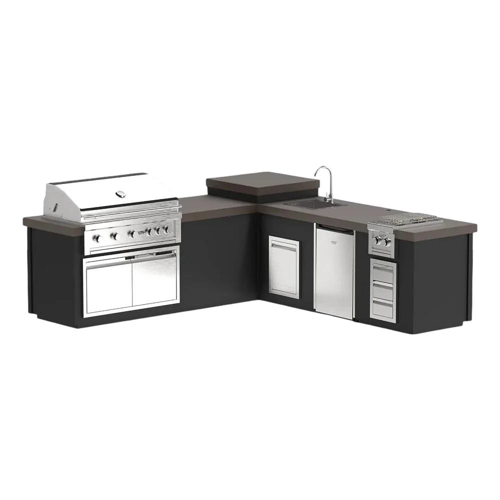 The Outdoor Plus Maestro 112L B - BBQ Island
