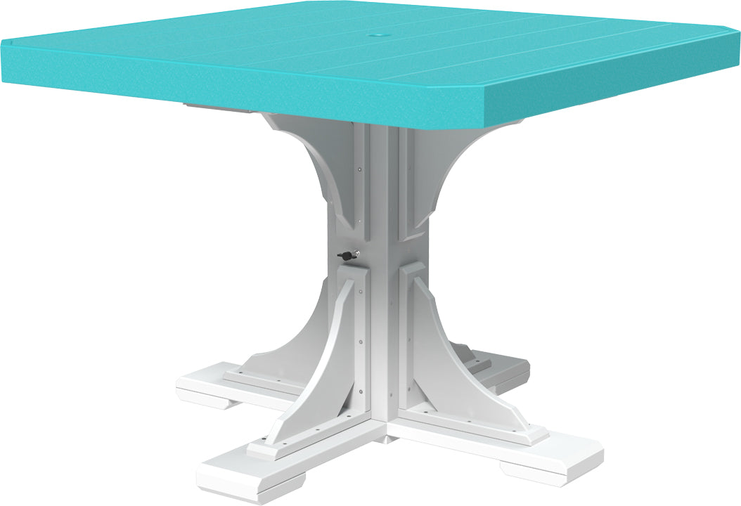 LuxCraft 41" Square Table - Dining Height