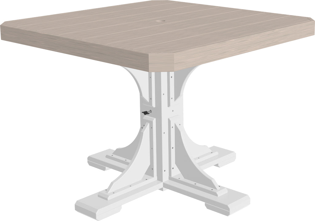 LuxCraft 41" Square Table - Dining Height