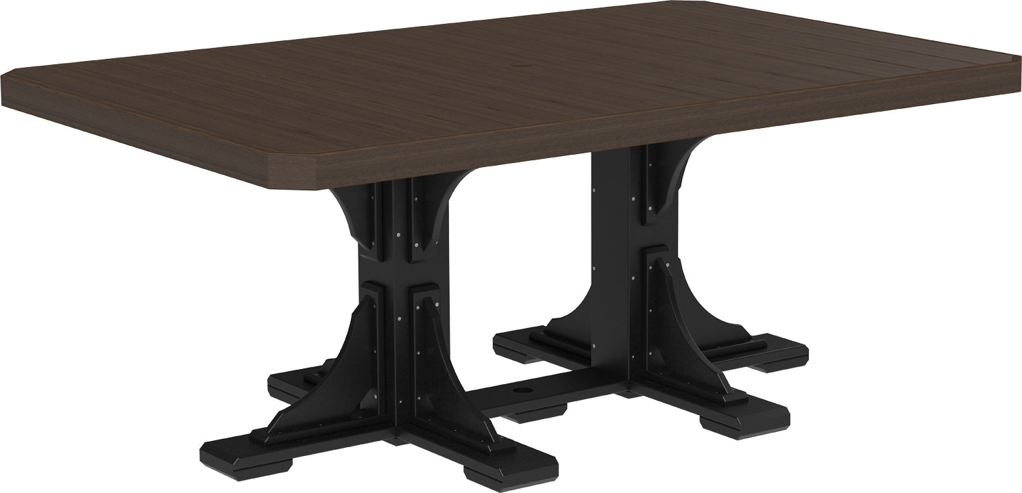 LuxCraft 4' x 6' Rectangular Table - Dining Height