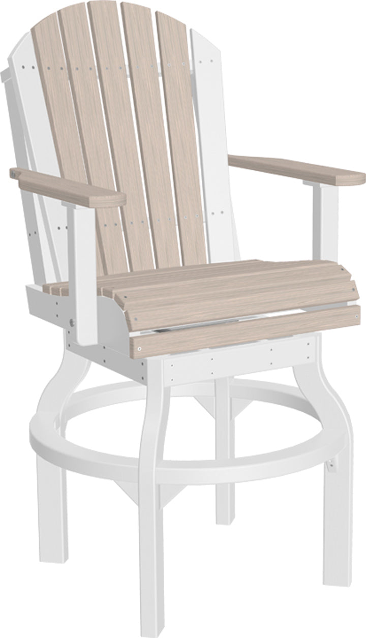 LuxCraft Adirondack Swivel Chair - Bar Height