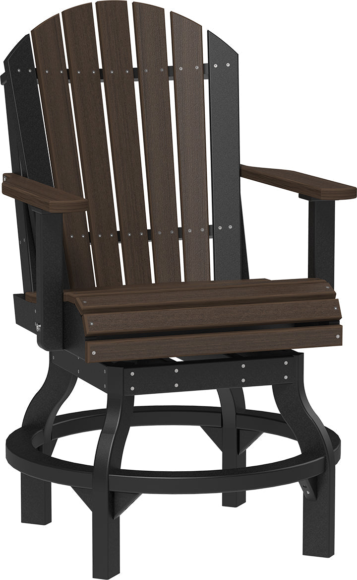 LuxCraft Adirondack Swivel Chair - Counter Height