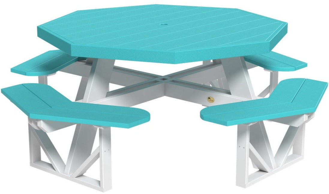 LuxCraft Octagon Picnic Table