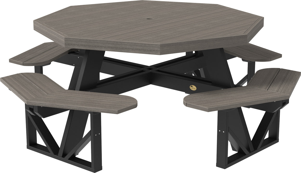 LuxCraft Octagon Picnic Table