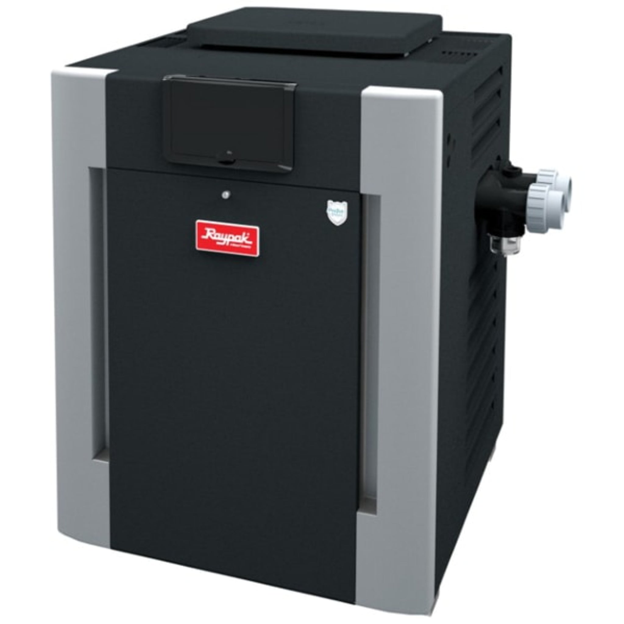 Raypak P-R336A-EN-C #50 Digital Natural Gas Heater, 332.5K BTU, Electronic Ignition, Polymer Headers, Copper Exchanger, 240 lbs | 009218