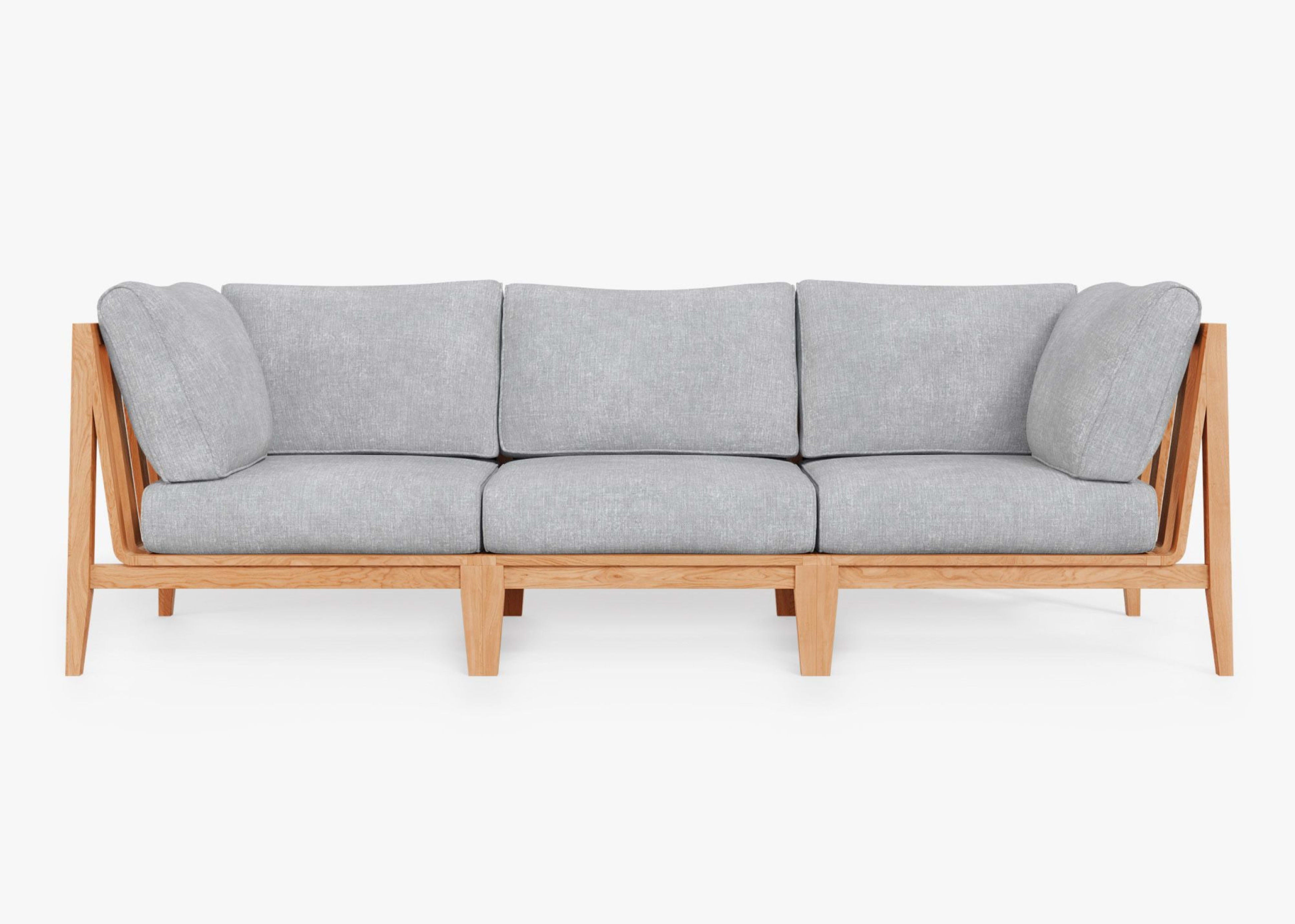 Teak Outdoor Sofa - 3 Seat by Outer