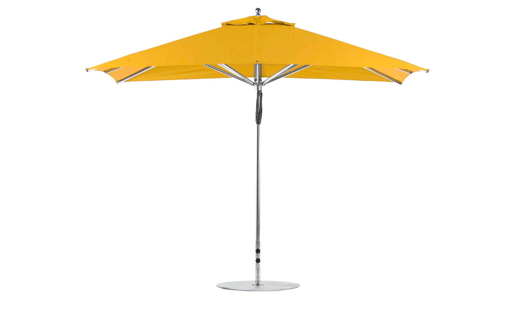 Ledge Lounger 8.5' Rectangle Pulley Premier Umbrella