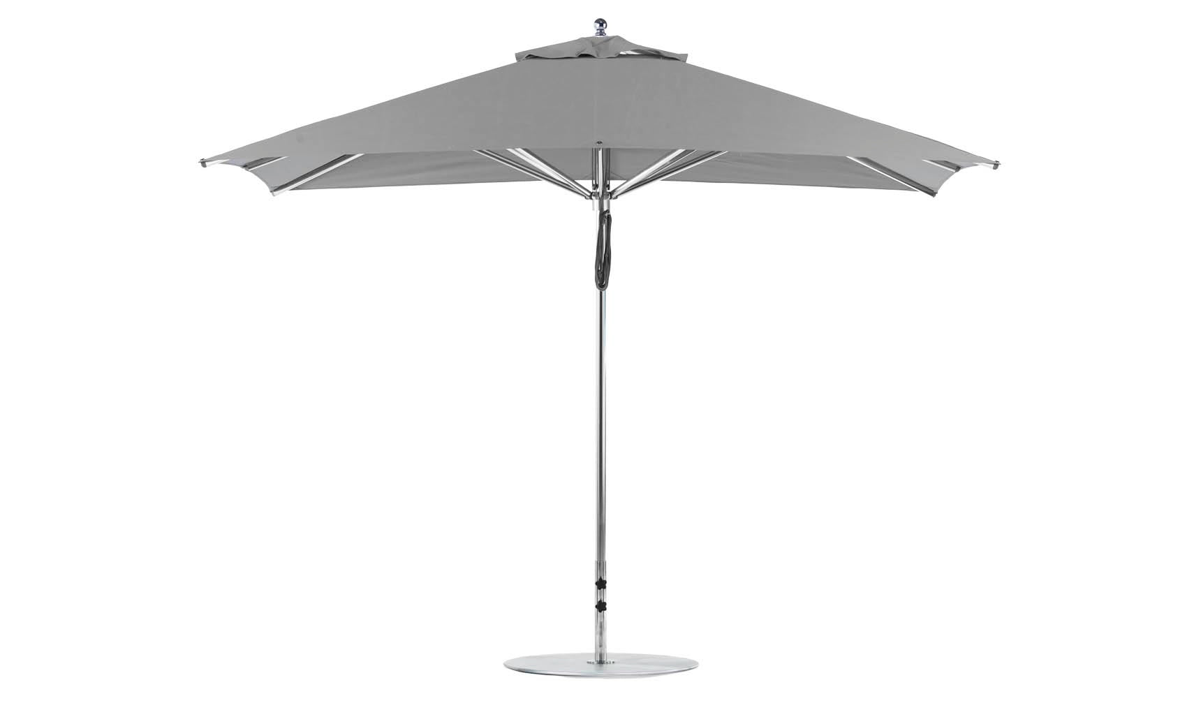 Ledge Lounger 8.5' Rectangle Pulley Premier Umbrella