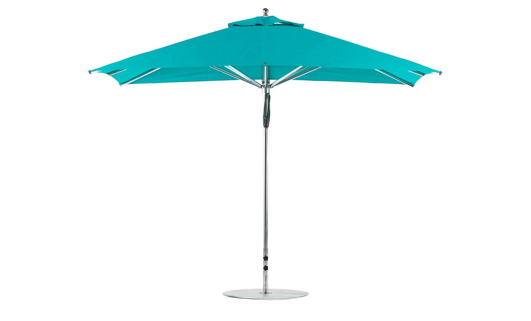 Ledge Lounger 8.5' Rectangle Pulley Premier Umbrella