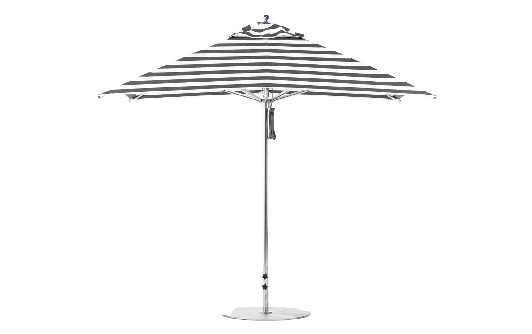 Ledge Lounger 10' Square Pulley Premier Umbrella