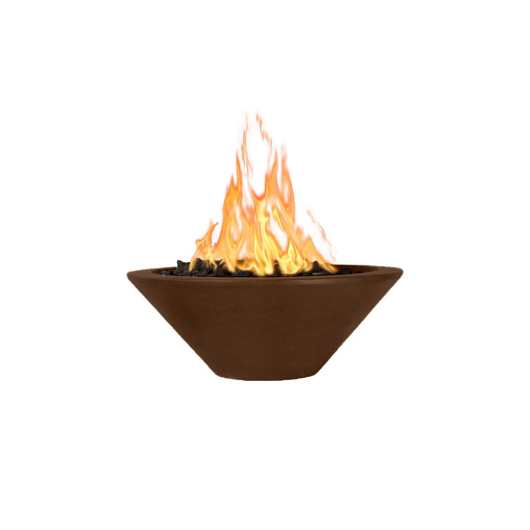 The Outdoor Plus Cazo 31 Inch Fire Bowl – GFRC Concrete