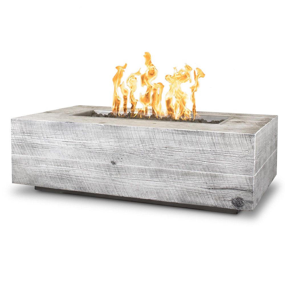 The Outdoor Plus Coronado 48 Inch Fire Pit – GFRC Woodgrain