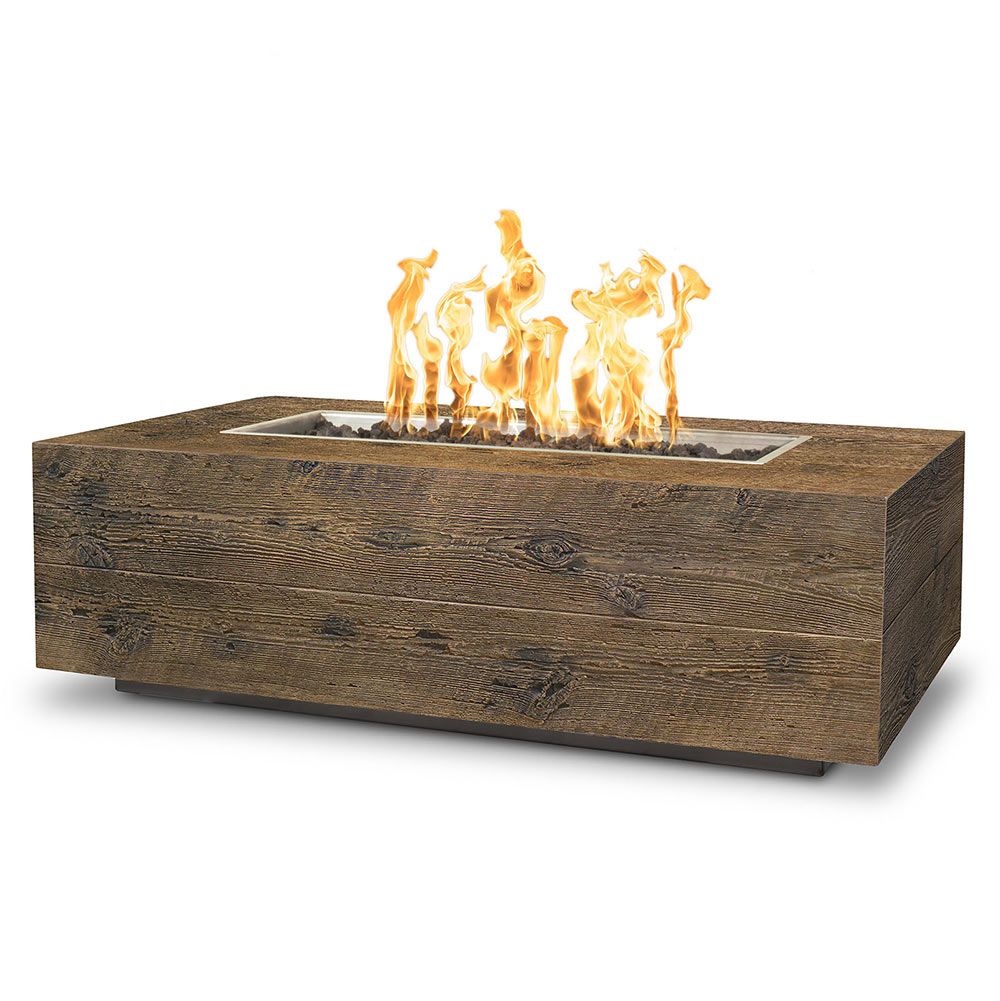 The Outdoor Plus Coronado 48 Inch Fire Pit – GFRC Woodgrain