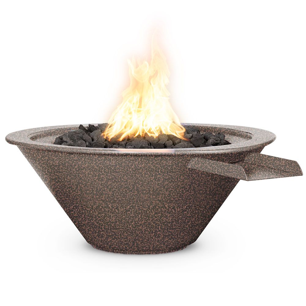 The Outdoor Plus Cazo 30 Inch Fire & Water Bowl - Metal Powder Coat